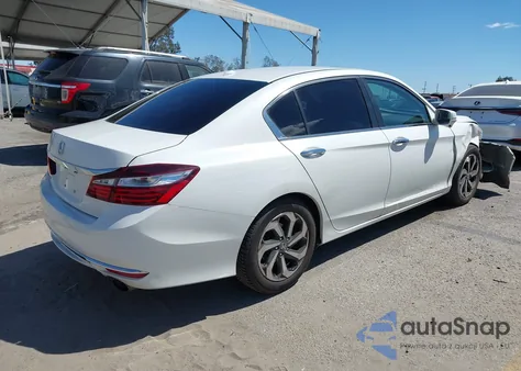2016 Honda Accord Ex z USA, uszkodzony, nr VIN 1HGCR2F75GA049848